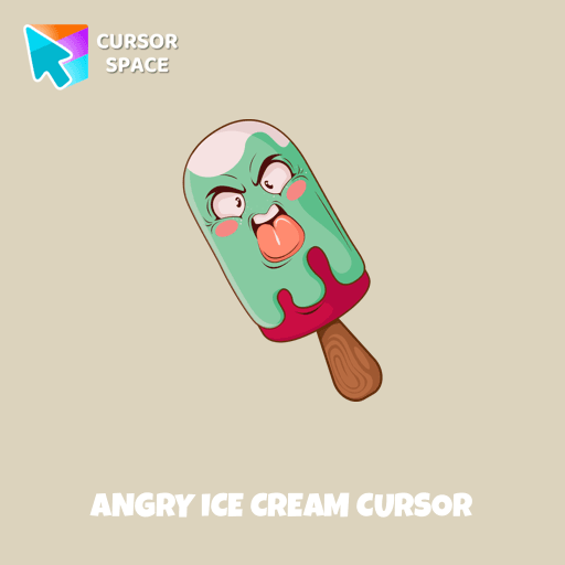 Angry Ice Cream cursor arrow cursor
