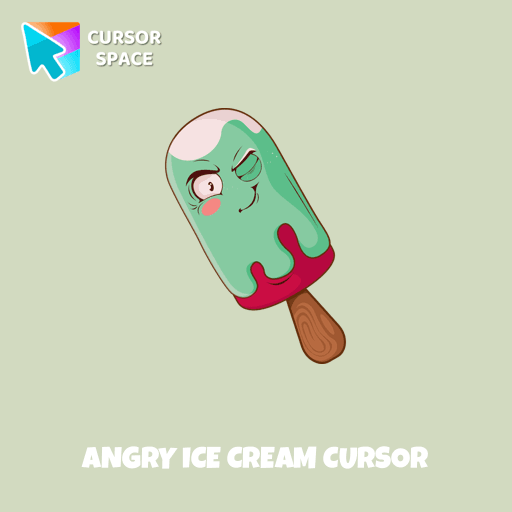 Angry Ice Cream cursor pointer cursor