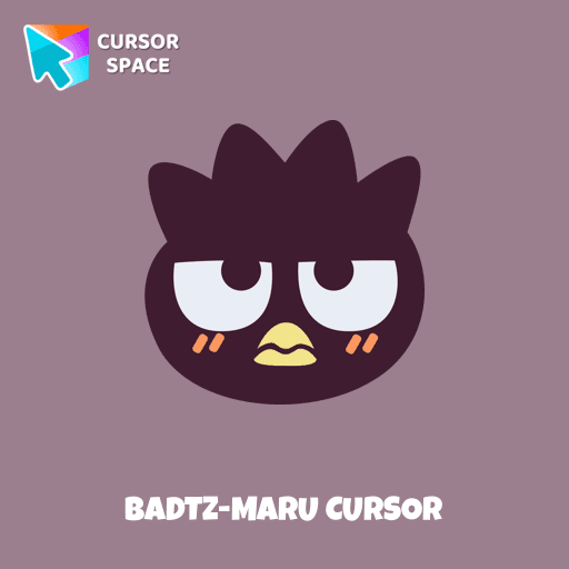 Badtz-Maru cursor arrow cursor