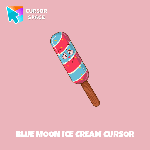 Blue Moon Ice Cream cursor arrow cursor