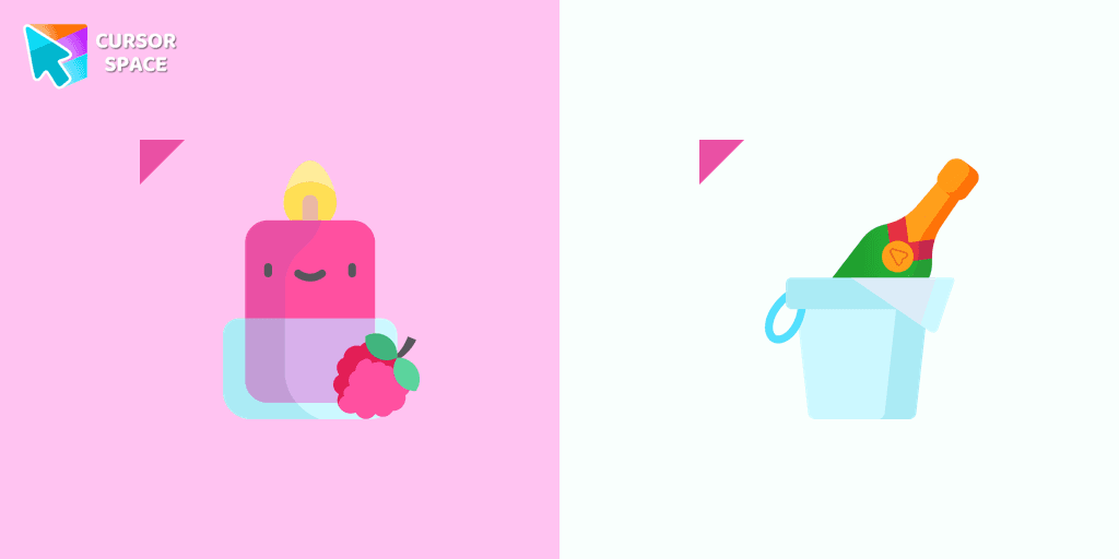 Candle cursor