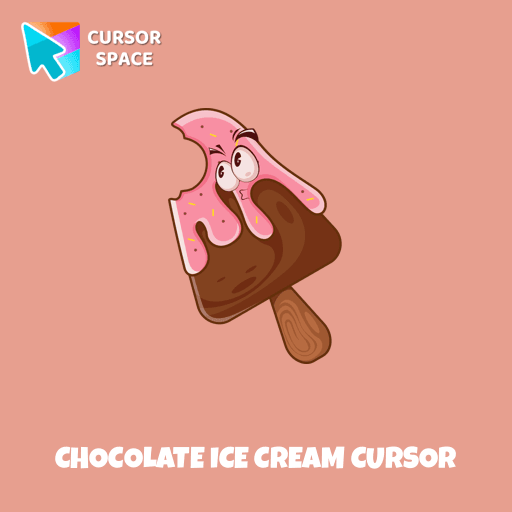 Chocolate Ice Cream cursor arrow cursor