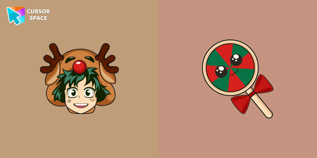 Christmas Izuku Midoriya cursor