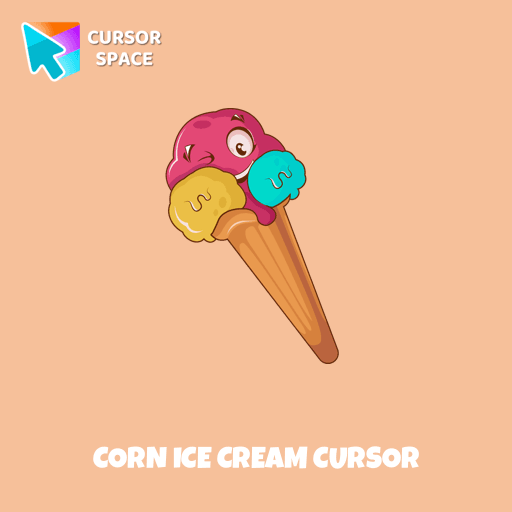 Corn Ice Cream cursor arrow cursor