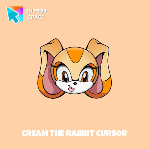 Cream the Rabbit cursor arrow cursor