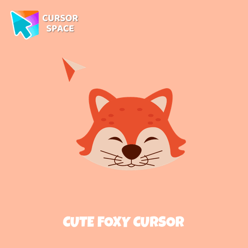 Cute Foxy cursor pointer cursor