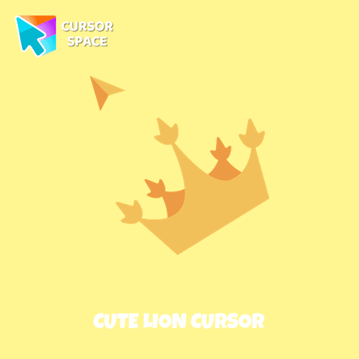 Cute Lion cursor pointer cursor