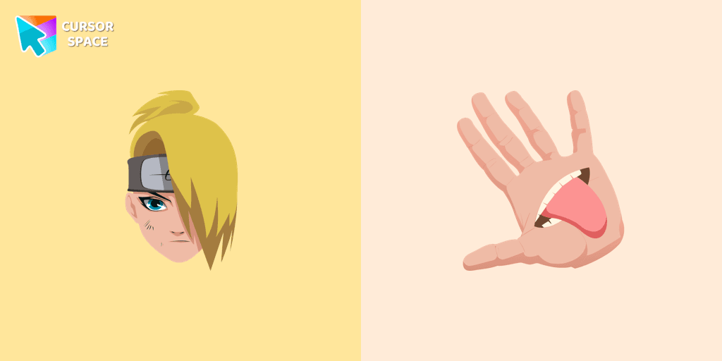 Deidara cursor