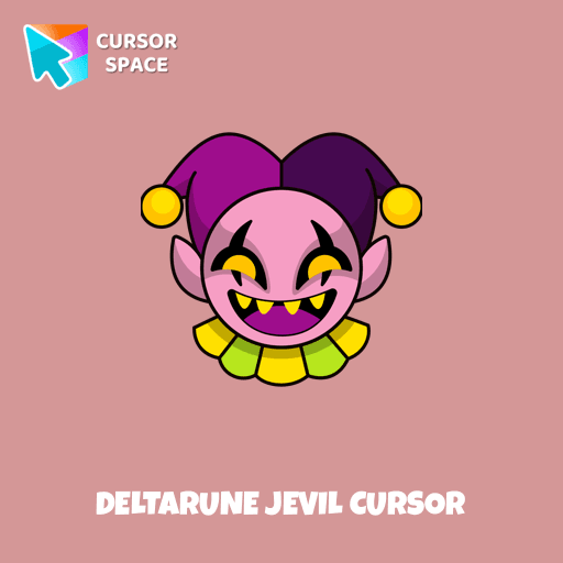 Deltarune Jevil cursor arrow cursor