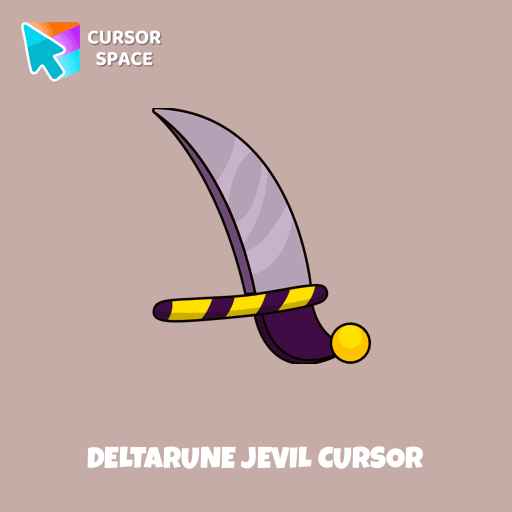 Deltarune Jevil cursor pointer cursor