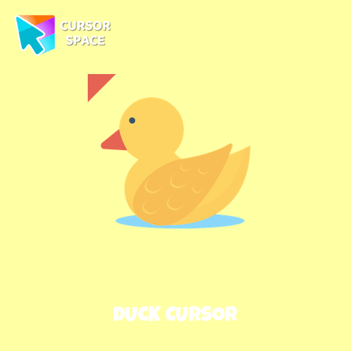 Duck cursor arrow cursor