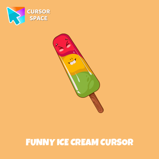 Funny Ice Cream cursor pointer cursor