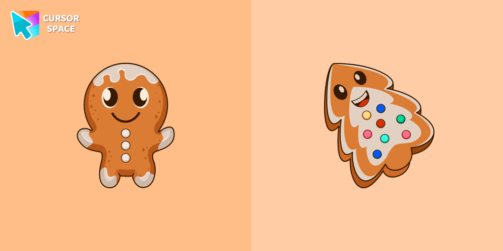 Gingerbread cursor