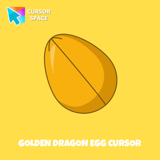 Golden Dragon Egg cursor arrow cursor