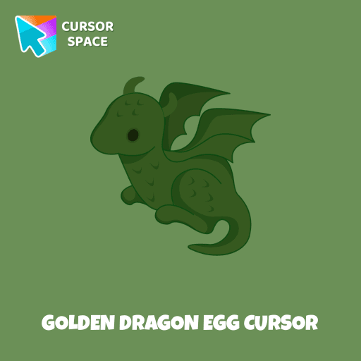 Golden Dragon Egg cursor pointer cursor
