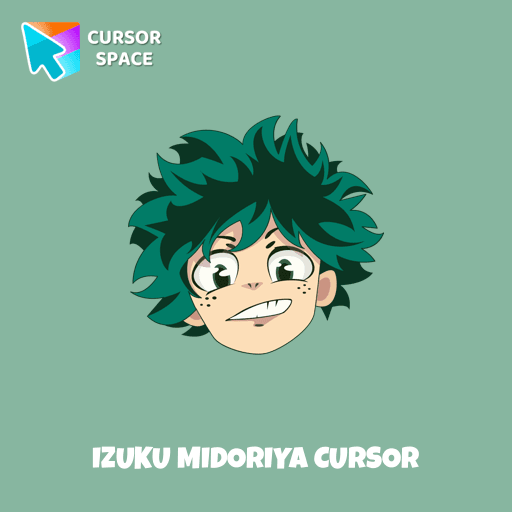 Izuku Midoriya cursor arrow cursor