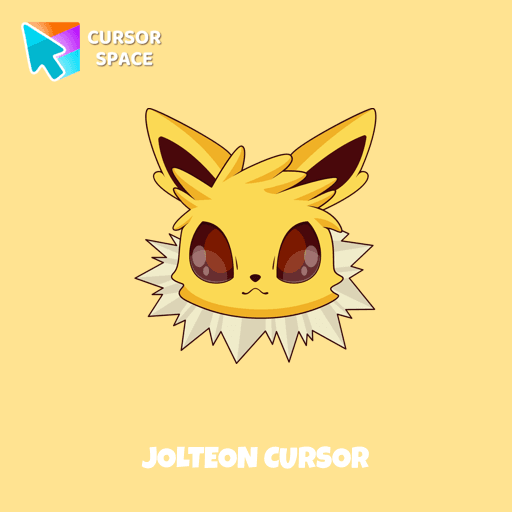 Jolteon cursor arrow cursor