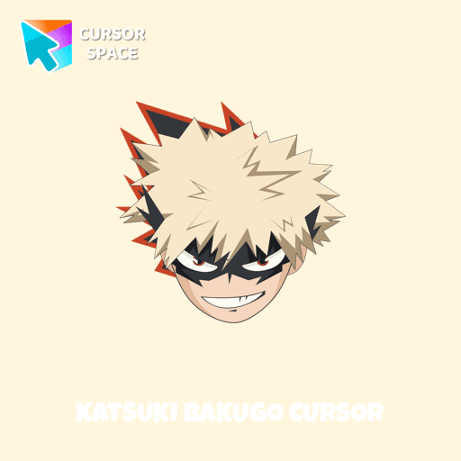 Katsuki Bakugo cursor arrow cursor