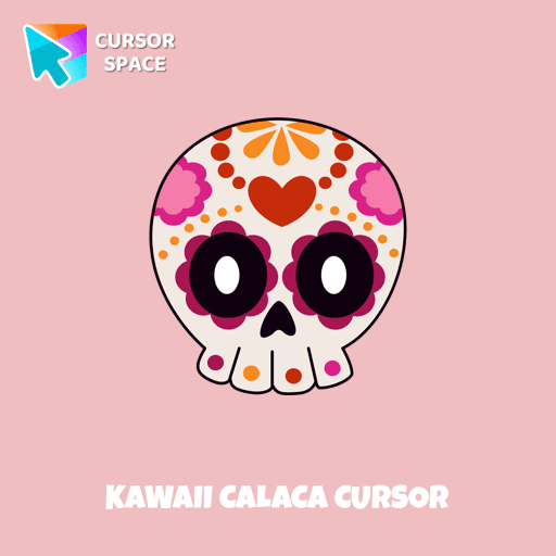 Kawaii Calaca cursor arrow cursor