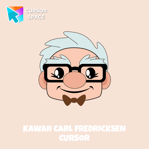 Kawaii Carl Fredricksen cursor arrow cursor