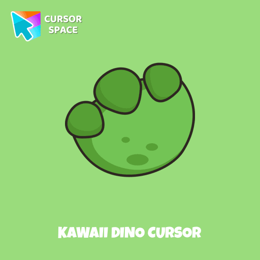 Kawaii Dino cursor pointer cursor