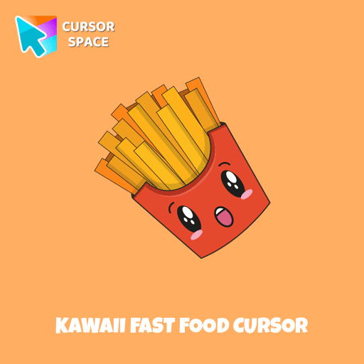 Kawaii Fast Food cursor pointer cursor
