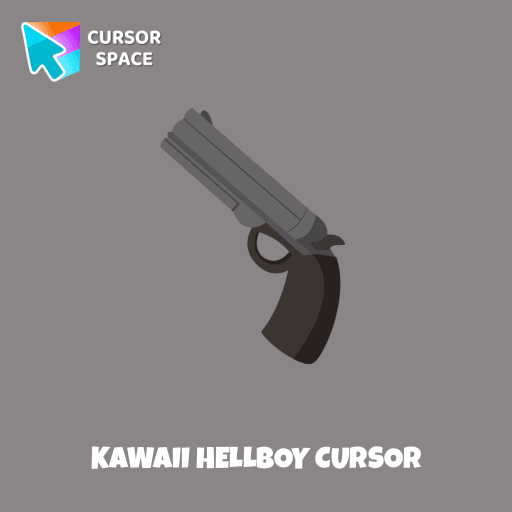 Kawaii Hellboy cursor pointer cursor