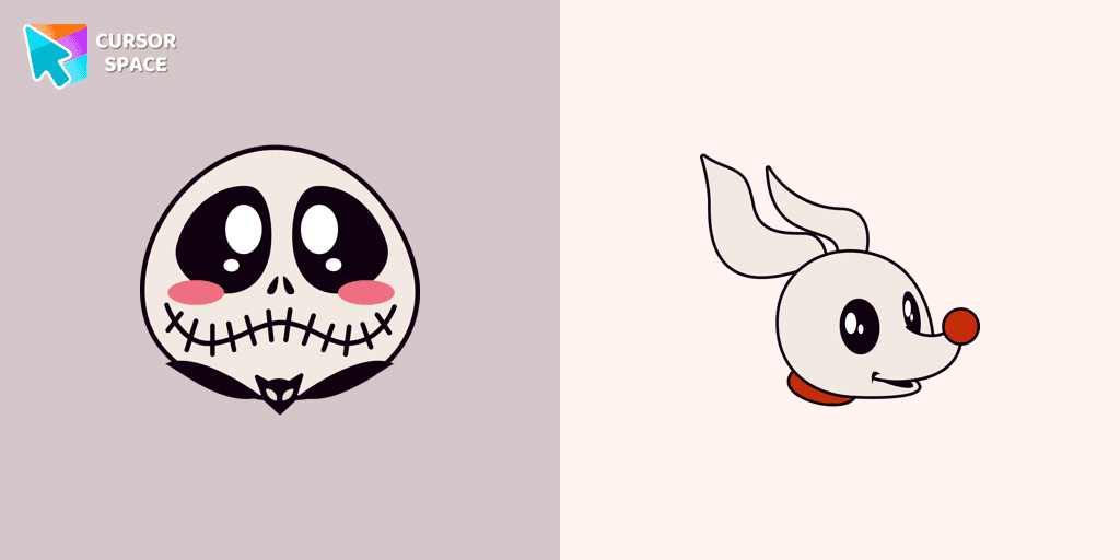 Kawaii Jack Skellington cursor