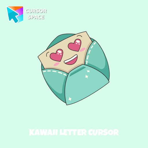 Kawaii Letter cursor pointer cursor