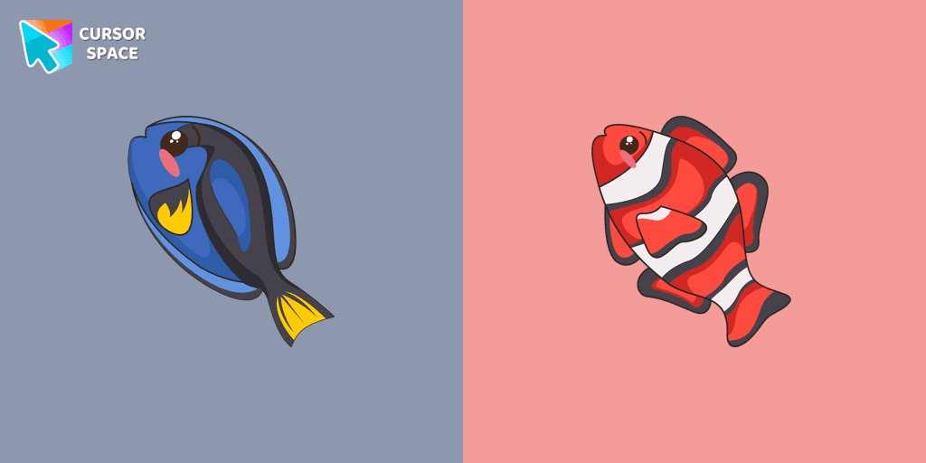 Kawaii Nemo cursor