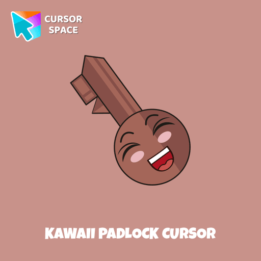 Kawaii Padlock cursor pointer cursor