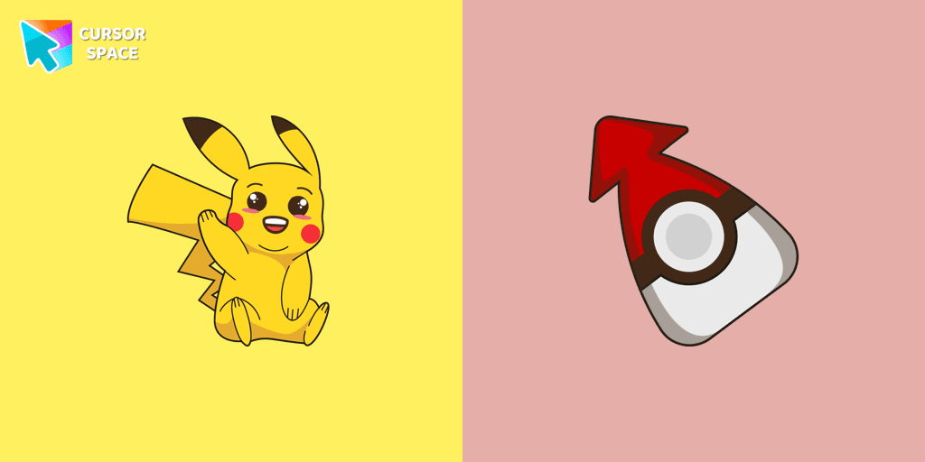 Kawaii Pikachu cursor