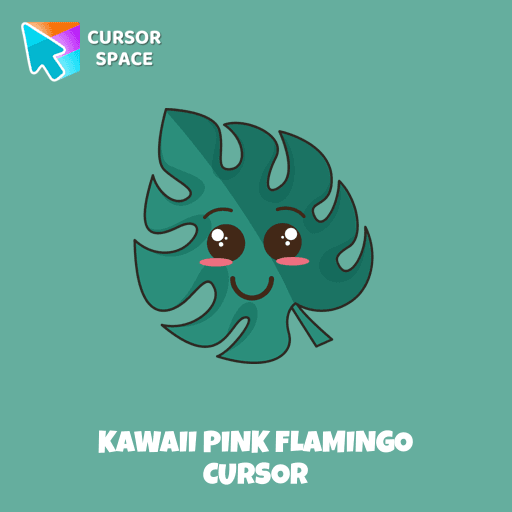 Kawaii Pink Flamingo cursor pointer cursor