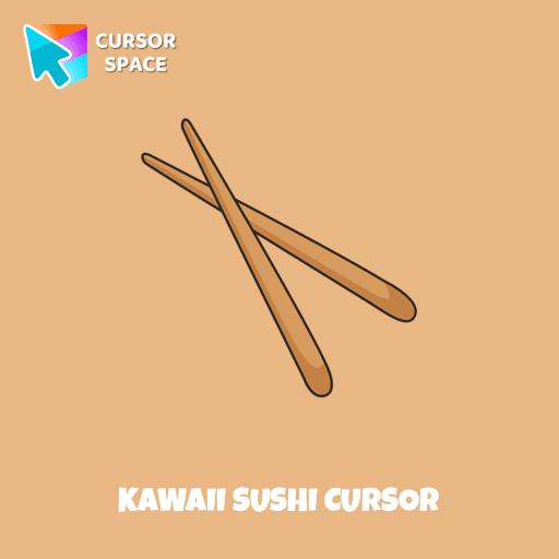 Kawaii Sushi cursor pointer cursor