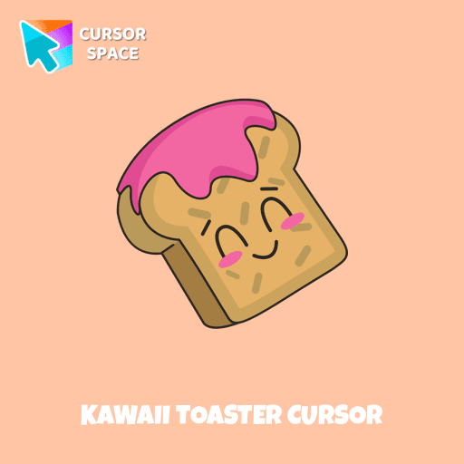 Kawaii Toaster cursor pointer cursor