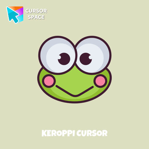 Keroppi cursor arrow cursor