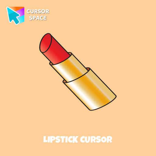 Lipstick cursor arrow cursor
