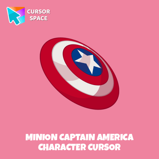 Minion Captain America Character cursor pointer cursor