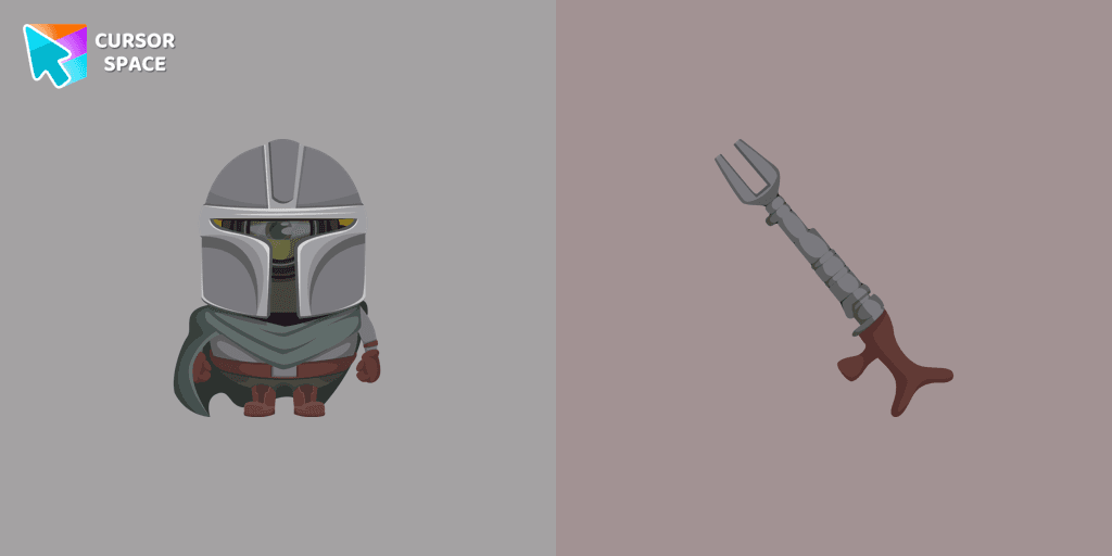 Minion Mandalorian Character cursor