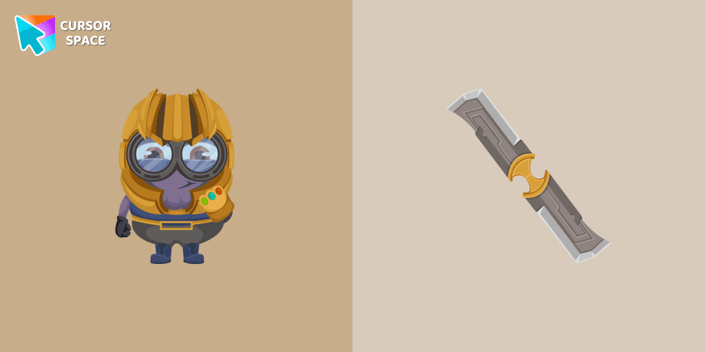Minion Thanos Character cursor