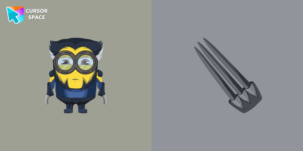 Minion Wolverine Character cursor