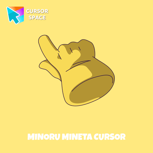 Minoru Mineta cursor pointer cursor