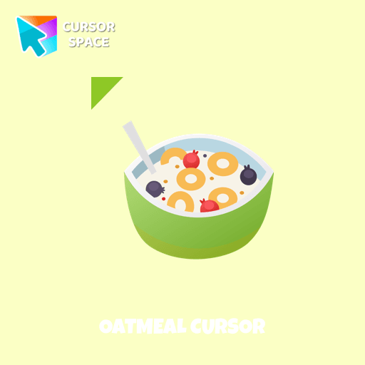 Oatmeal cursor pointer cursor