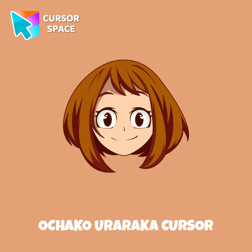 Ochako Uraraka cursor arrow cursor