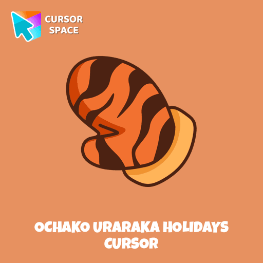 Ochako Uraraka Holidays cursor pointer cursor
