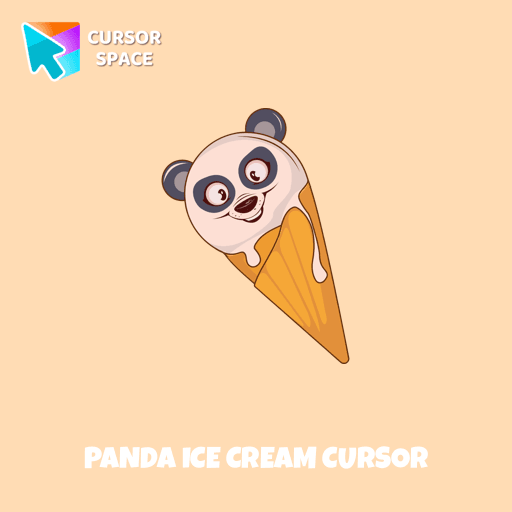 Panda Ice Cream cursor arrow cursor