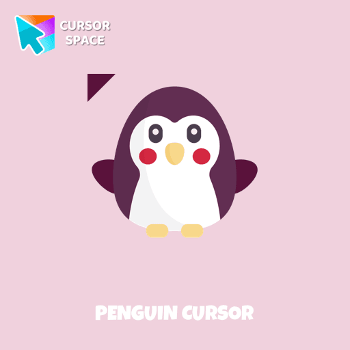 Penguin cursor arrow cursor