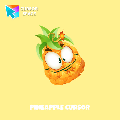 Pineapple cursor pointer cursor