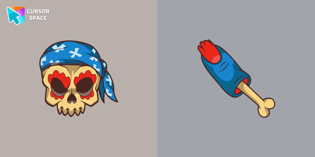 Pirate Skull cursor