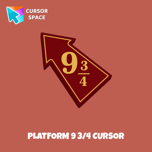 Platform 9 3/4 cursor arrow cursor